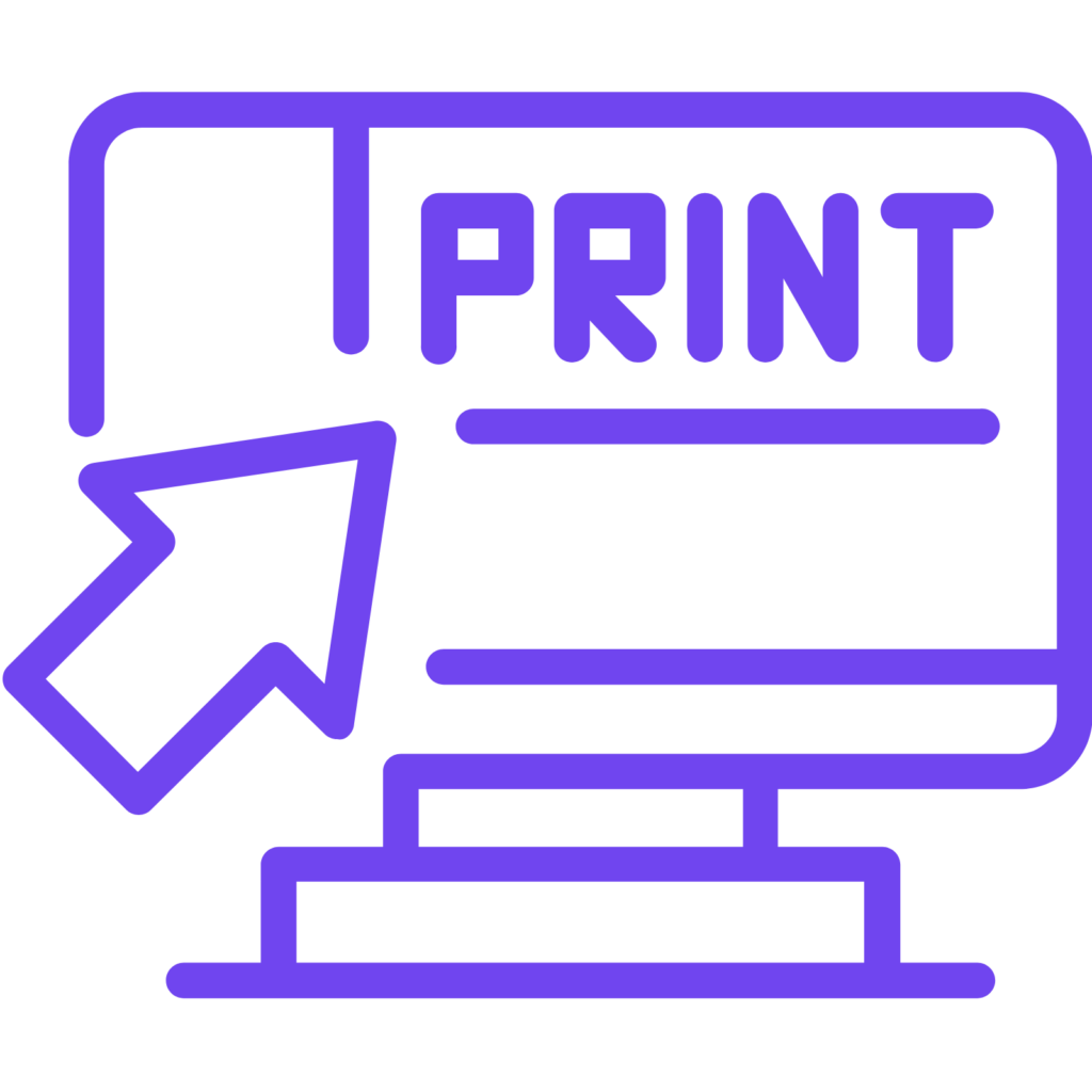 print icon